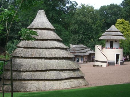 Berg en Dal : Afrika Museum, Freilichtmuseum, Afrikanisches Dorf